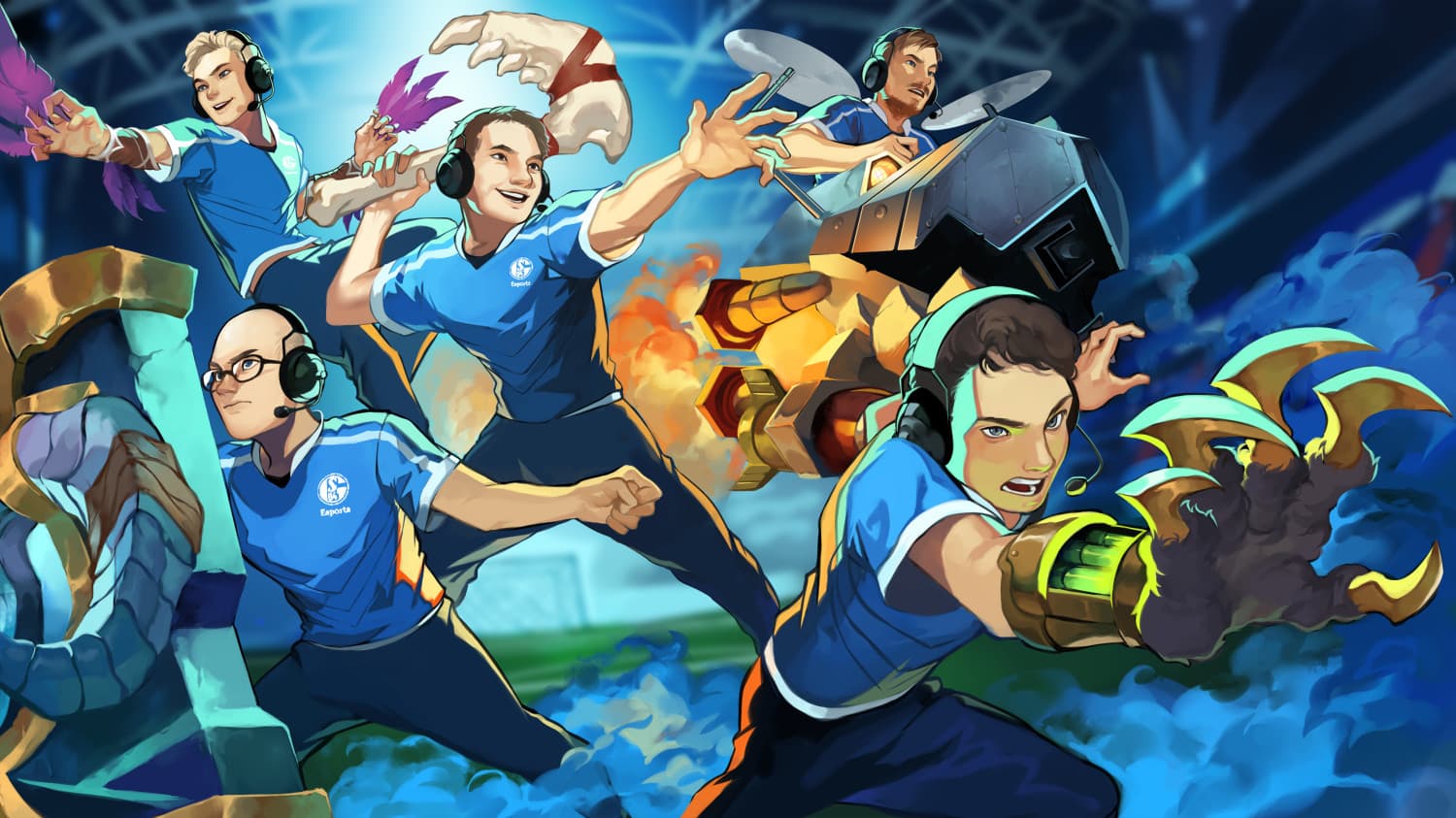 GameOn esports hero banner